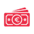 Cash on delivery payment icon